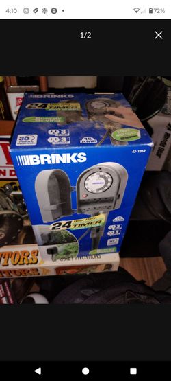Brinks outdoor electric timer system new in box