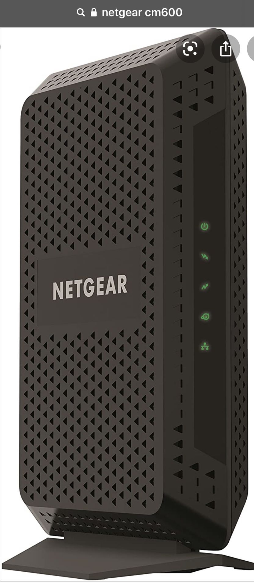 Netgear Cm600 modem