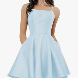 Brand New Light Blue Prom Dress