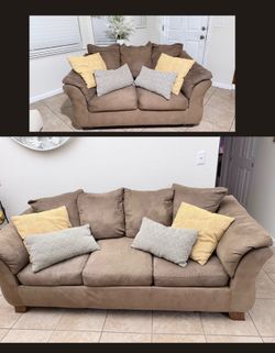 Loveseat + couch can DELIVER locally