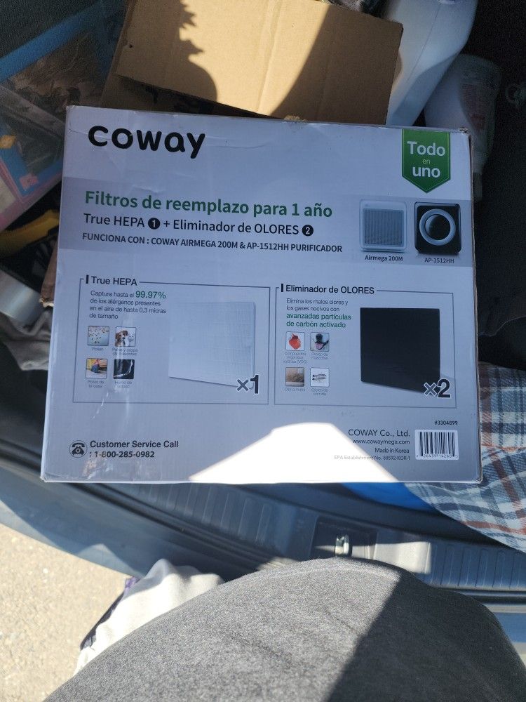 Coway 1 Year Replacement Filter For Airmega 200M