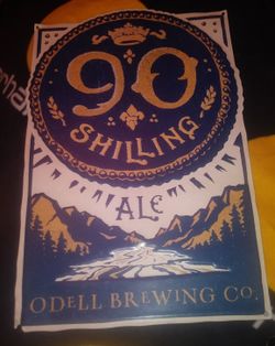90 shiling sign