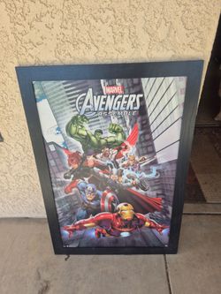 Free avengers poster frame