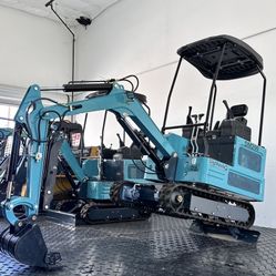 2 TON EXCAVATOR DM200 (NEW 0, HOURS) - KUBOTA DIESEL + HYDRAULIC COOLING