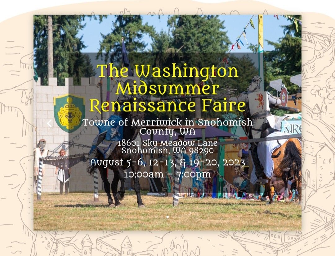 Washington Renaissance Fair Tickets