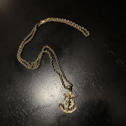 10k Rope Chain & Pendent 