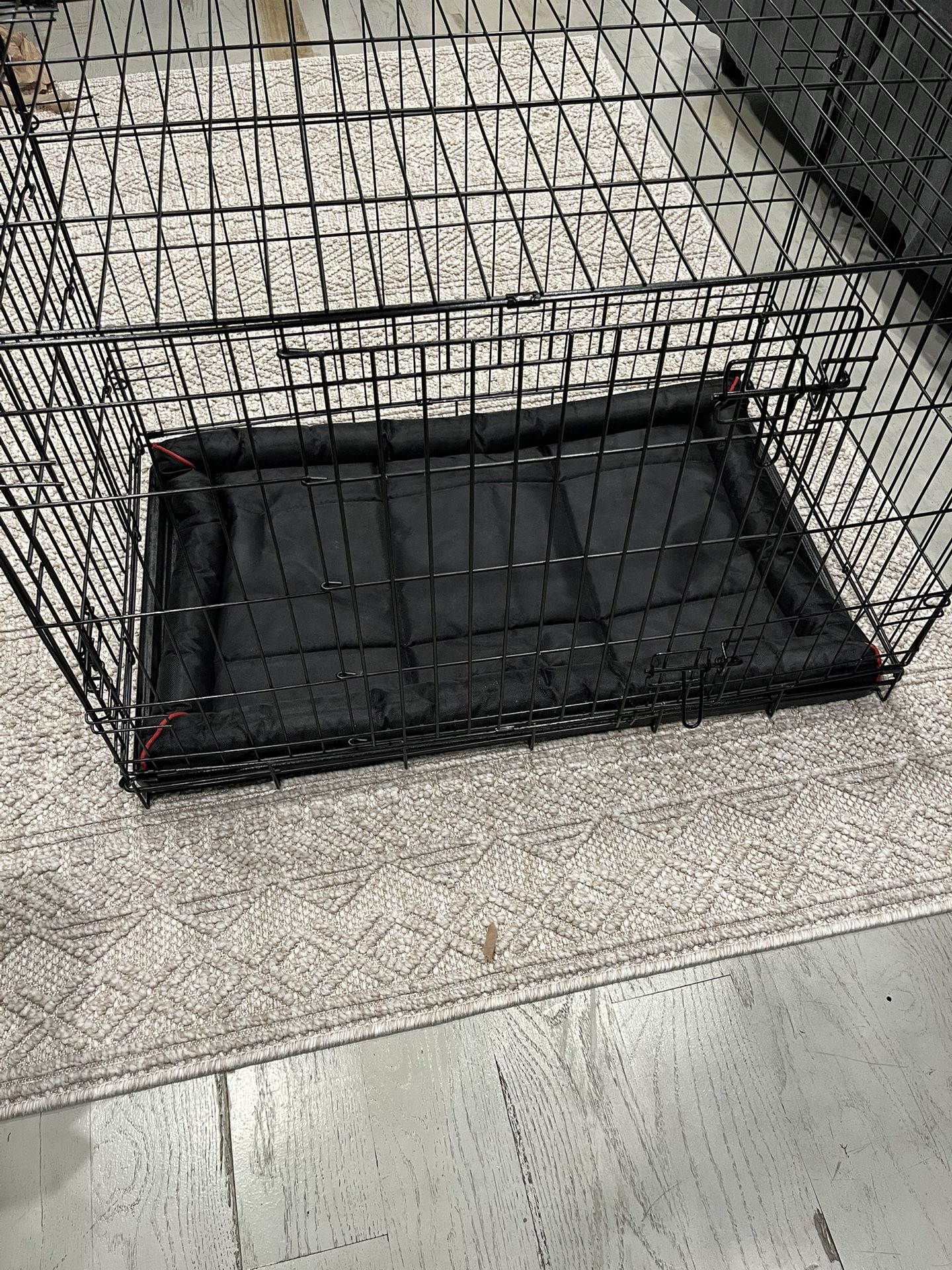 Collapsible Dog Crate and Dog Mattress