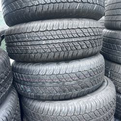Dunlop P265/70r17 98%tread Life