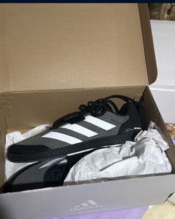 Brand new Adidas, weightlifting shoes on box