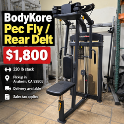 BodyKore Pec Fly / Rear Delt – Commercial Gym Equipment