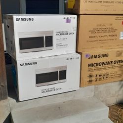 New Samsung or GE Microwaves Over The Range