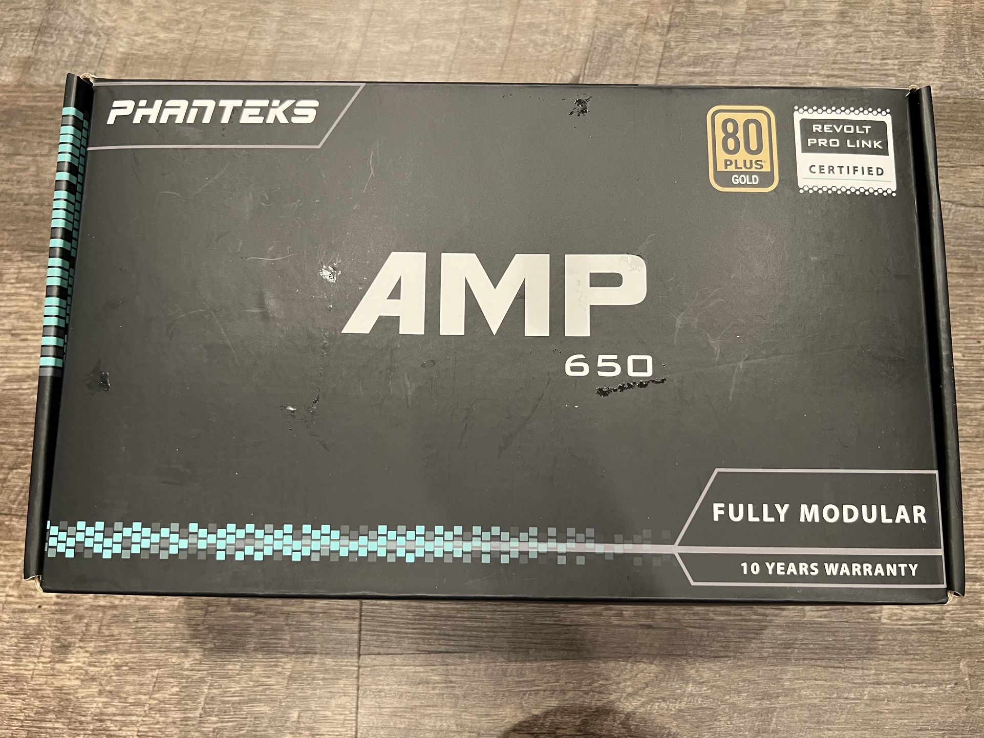 Phanteks AMP Fully Modular Power Supply 650W 80 Plus Gold