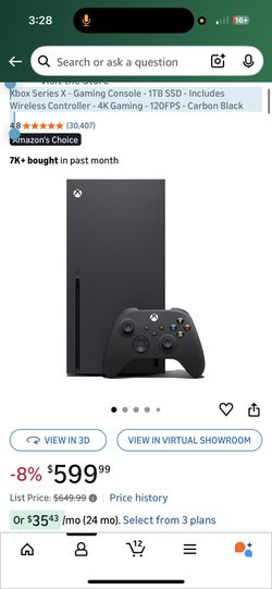 Xbox Series X Gaming Console