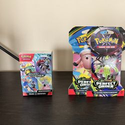 Pokémon Journey Together Booster Bundle & Perfect Order Booster Packs
