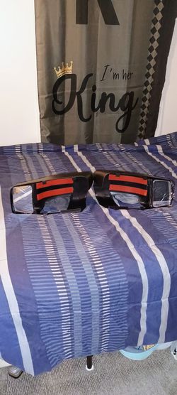 Extensiones de espejo retrovisor de remolque KEWISAUTO con clip para Dodge Ram 1500, 2500 y 3500 (2009-2017), cubiertas ajustables para espejo retrovi