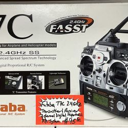 Futaba T7C 2.4GHZ Transmitter & Receiver 7 Channel Digital Proportional R/C System 