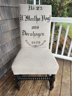 Accent Linen Arm Chair