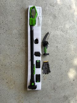 Cordless Pole Saw & 8-Inch Mini Chainsaw with 2x 3.0Ah Battery