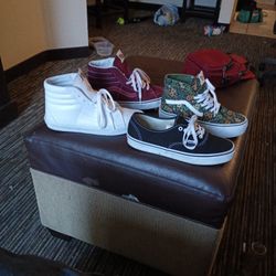 Vans High Tops Male And Female And Authentics