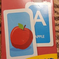 Cards With The Alphabet On It With A Big Letters In Little Letters