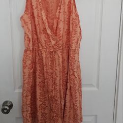 Orange Summer Dress 