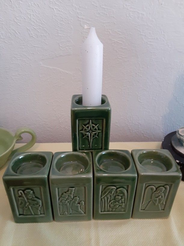 Christmas Candlesticks Blocks