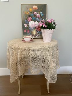 Drexel Heritage Et Cetera hand-painted accent/side table