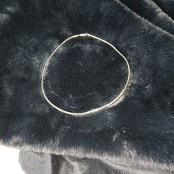 Sterling Silver Omega Necklace