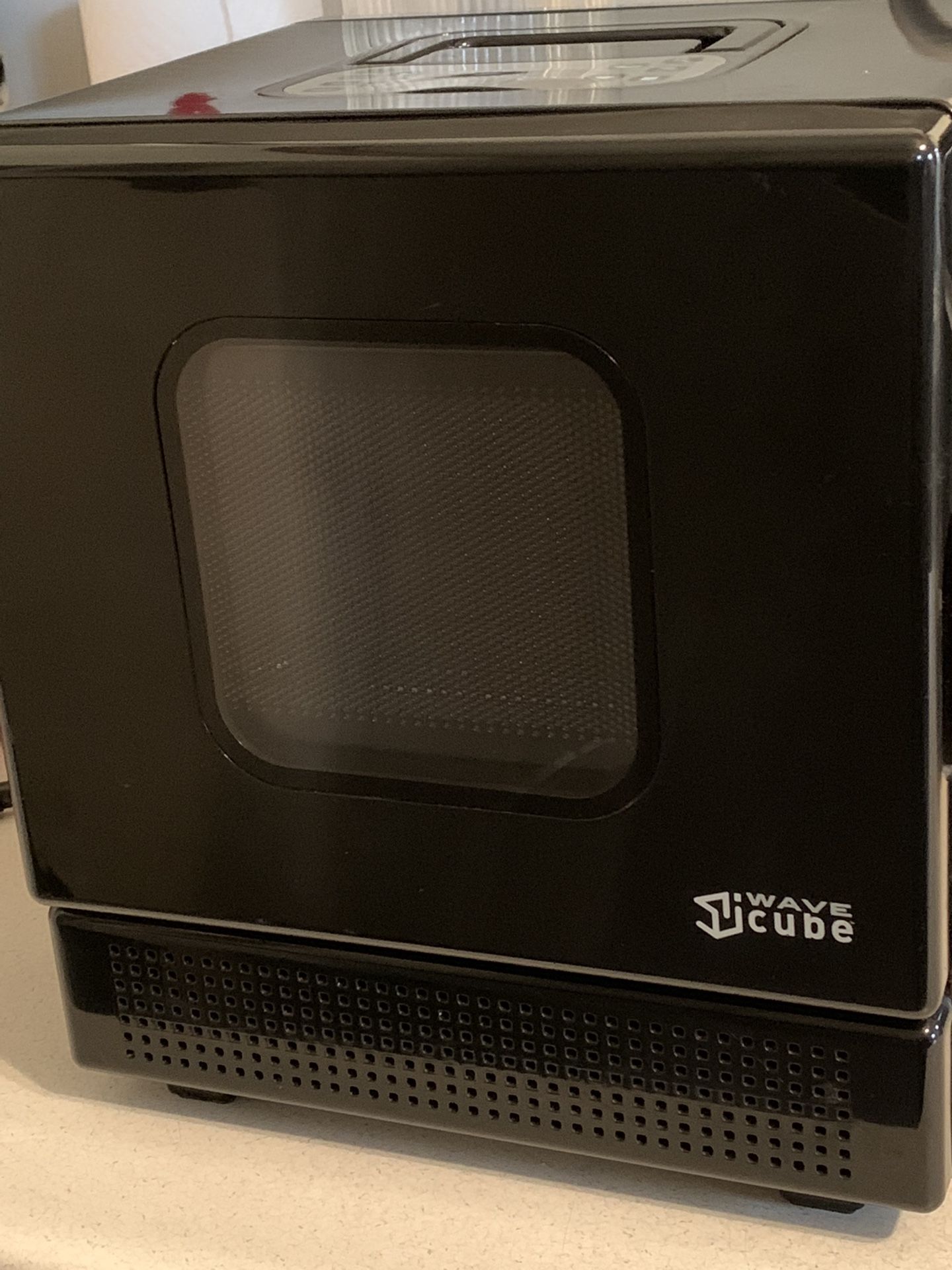 Iwave Cube Mini Portable Microwave Oven-great For Dorm /camper/Efficiency