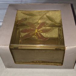 Vintage Decorative Glass Box