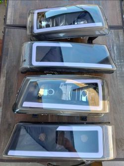 03-06 Chevy Silverado / Avalanche LED Headlights Faros Calaveras Micas Luces Lamps