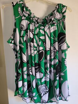 women's  PLUS SIZE  blouse