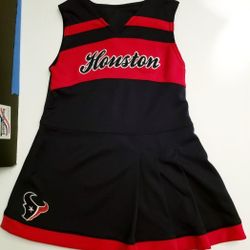 Houston Cheerleader Romper Outfit 4T Costume 