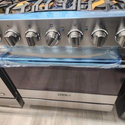 New Viking Range Dual Fuel 30-Inch 
