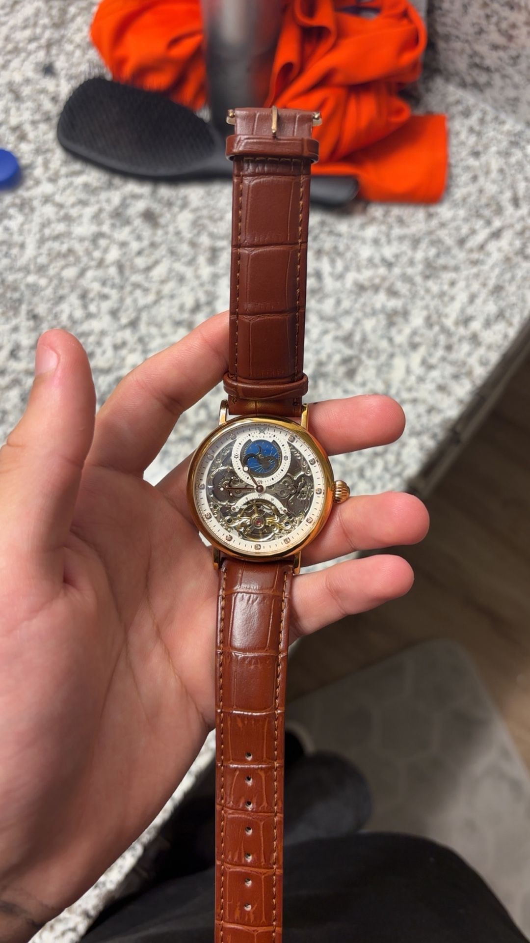 Kaleid skeleton-style timepiece Watch