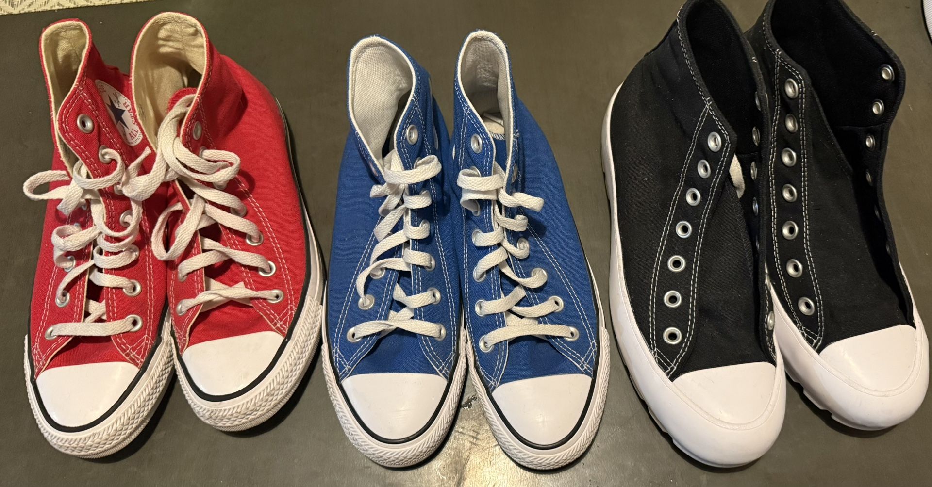 Women’s Shoes Size 7 Nike, Converse
