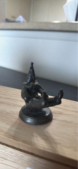 Black Metallic Fratellini Sculpture from the 1920’s