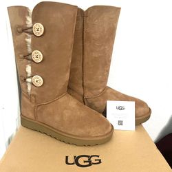 Ugg Boots Size 7 Chestnut New Authentic 