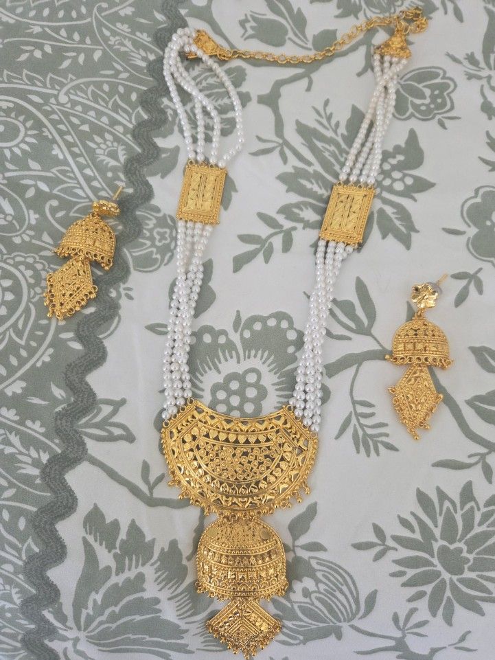 Indian Pakistani Tradition Jewelry Gold Plated