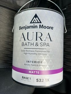 Benjamin Moore Aura Bath & Spa PALE OAK