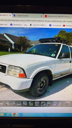 1998 GMC Sonoma SLE 4 cylinders 2.2L