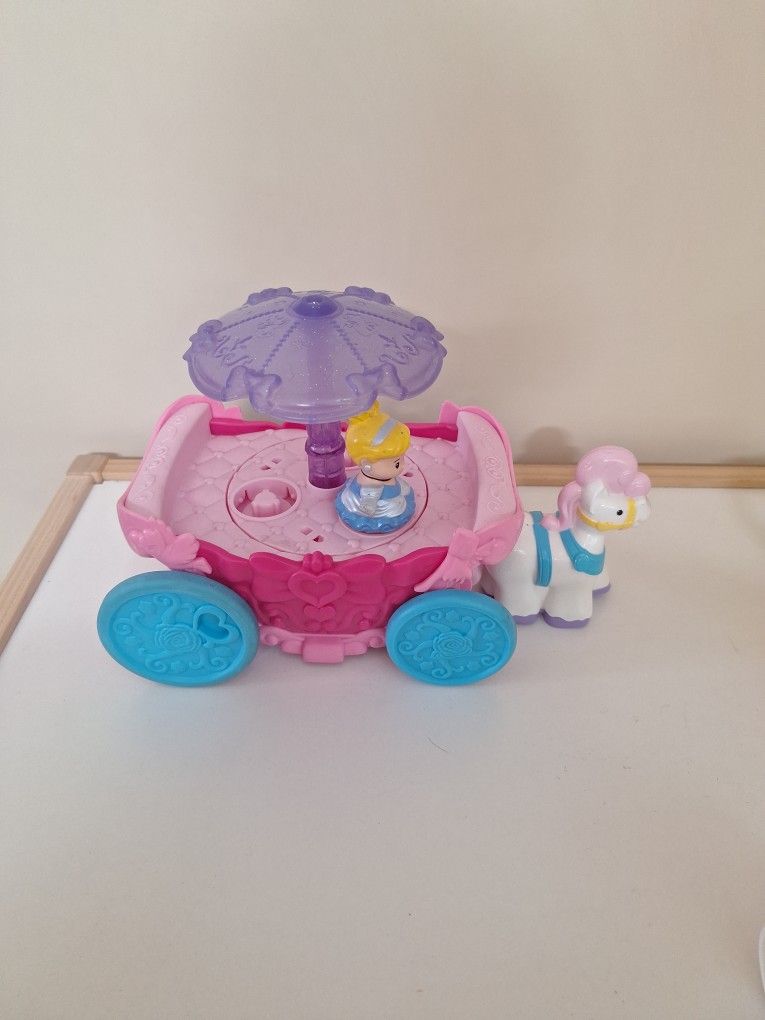 Cinderella Little People Horse Carriage