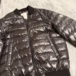 Moncler Black Down Perouges Jacket