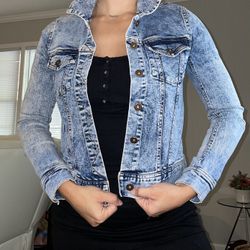 Skies Are Blue Denim Jacket Size 9 