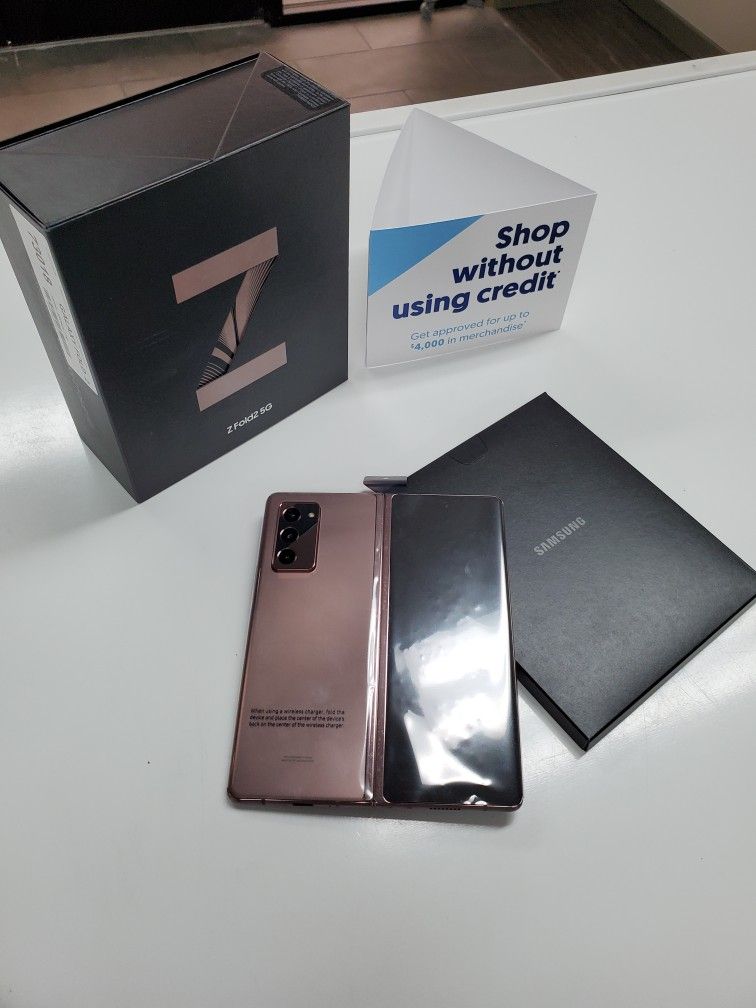 New Samsung Galaxy Fold 2 Unlocked PAYMENTS PLAN AVAILABLE NO CREDIT NEEDED