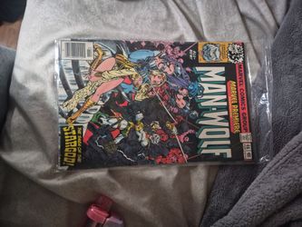 Man-wold 1978 comic and werewolf by night 1975 comic