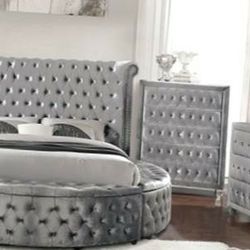 Round bed Frame
