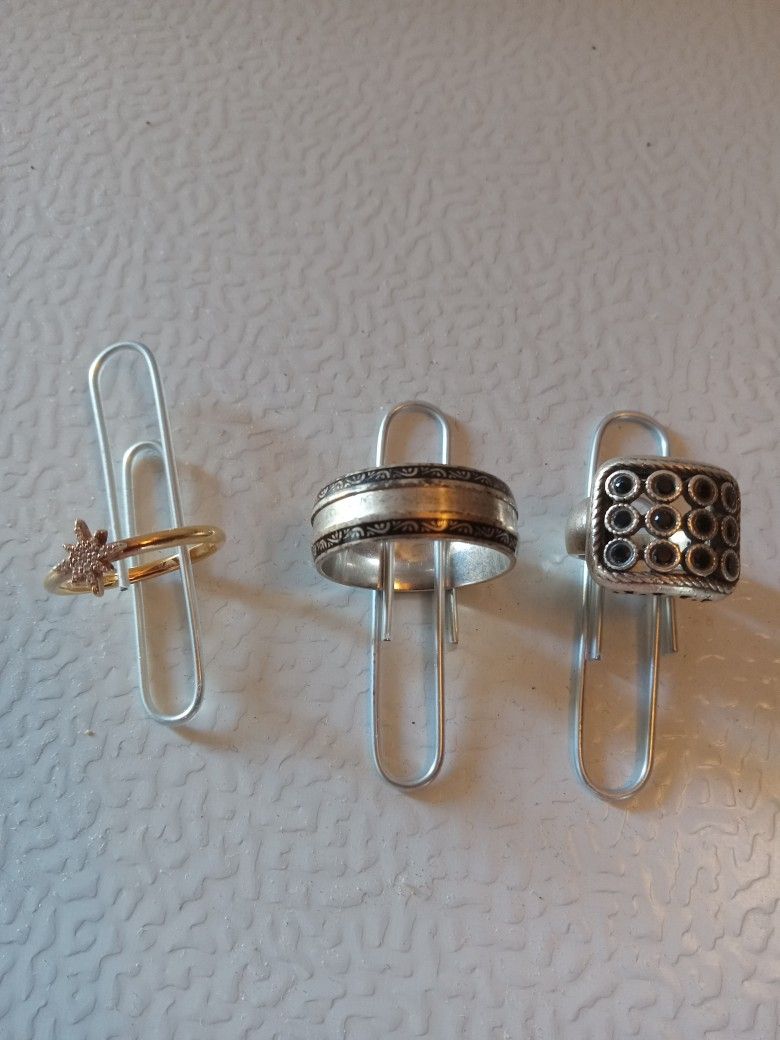 .925 Silver Rings Ladies 