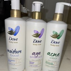Dove Body Wash  $35 For 5 Or $60 For 10