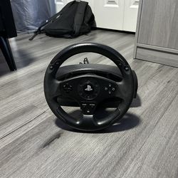 Thrustmaster playstation sim racing wheel and pedals
